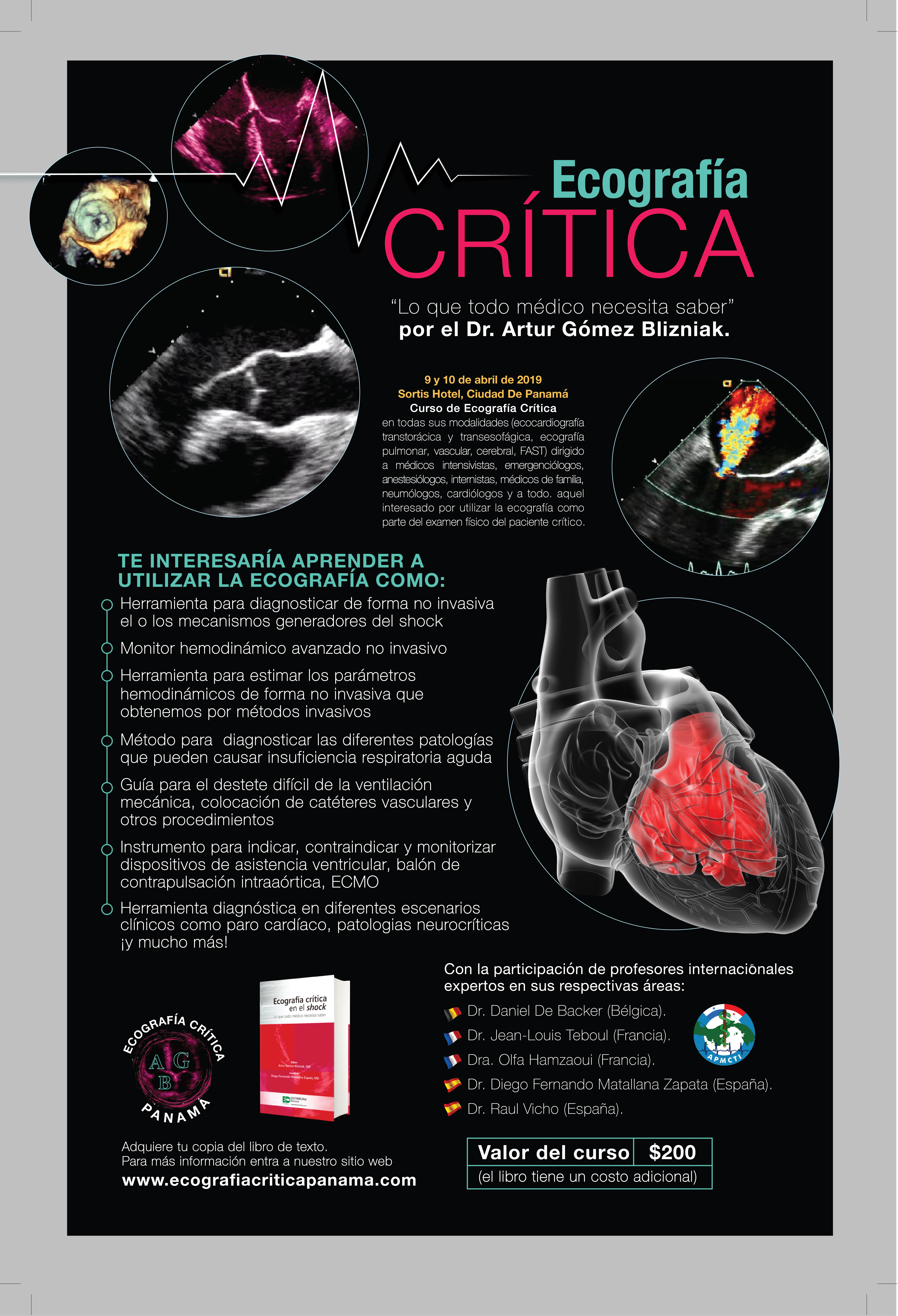 Curso Ecografía Crítica Abril 2019